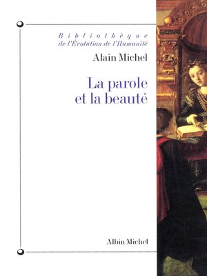 cover image of La Parole et la Beauté
